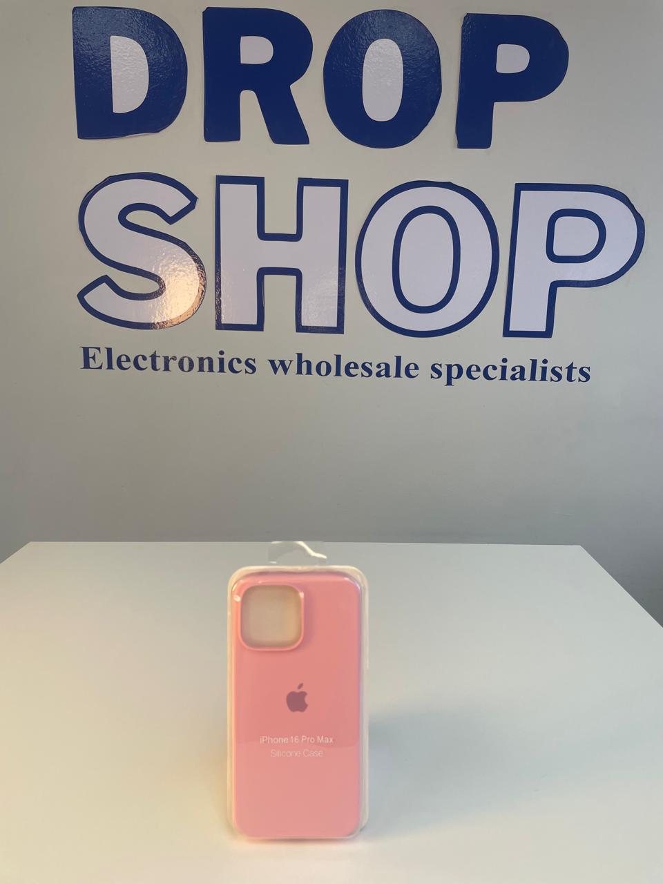 Silicone Apple Logo 16 Pro Max Cover