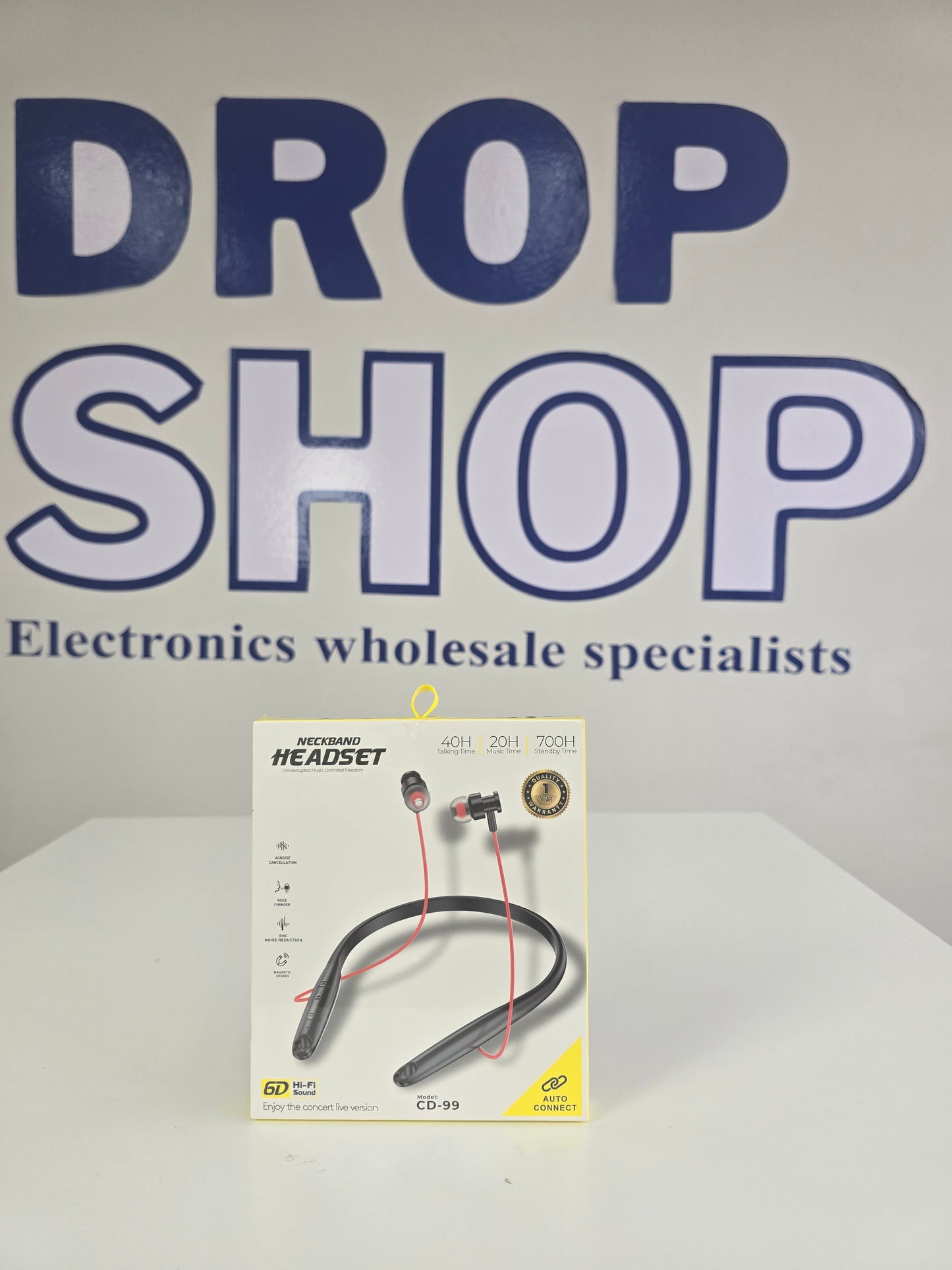 Wireless Neckband Headset