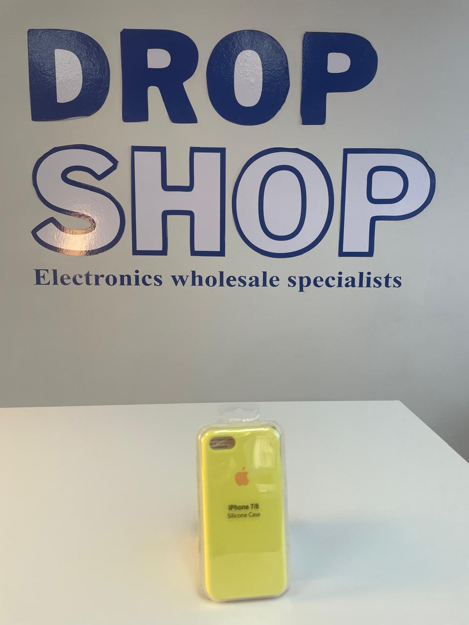 Silicone Apple Logo iPhone Cover