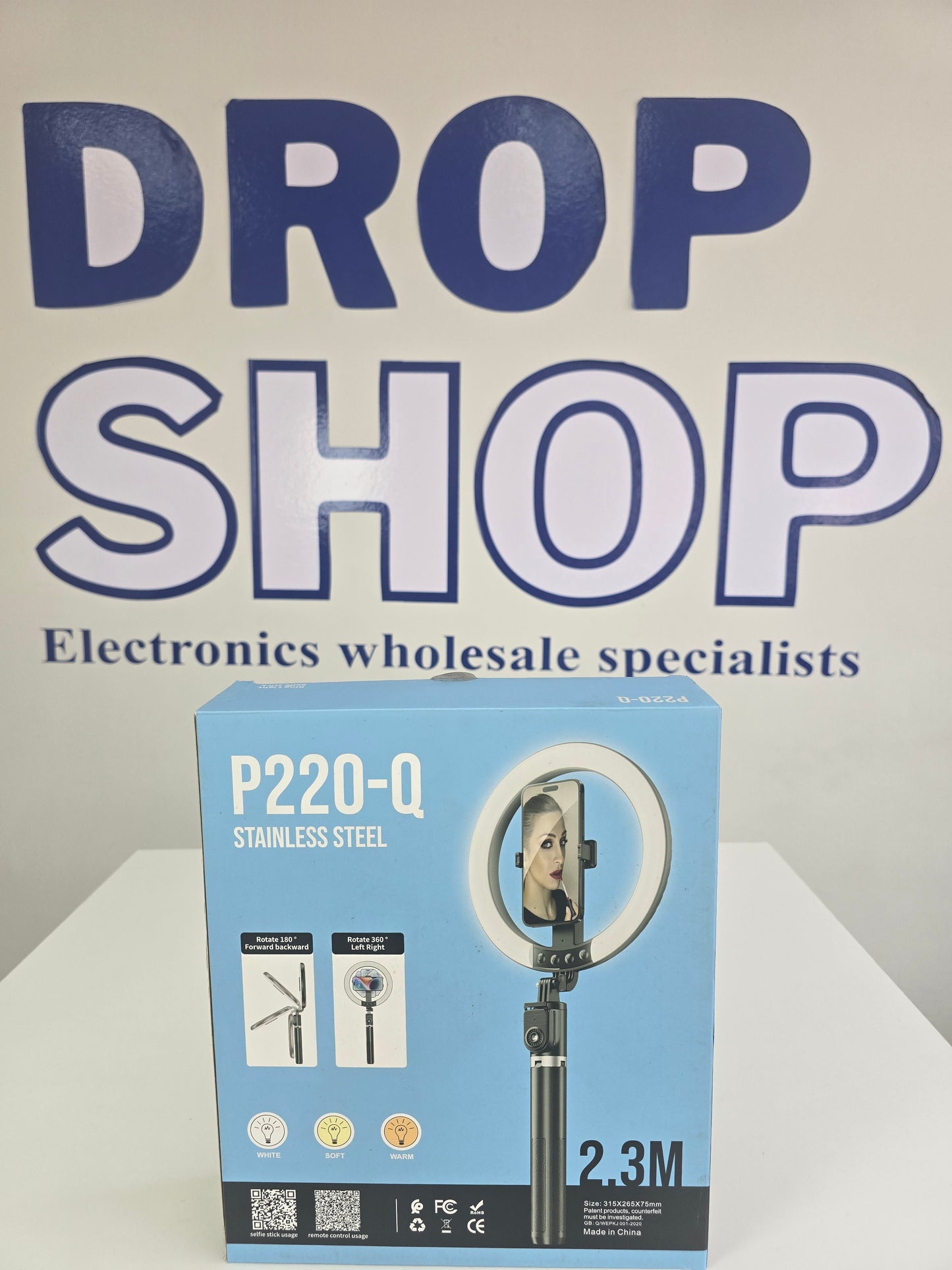 STAINLESS STEEL RING LIGHT