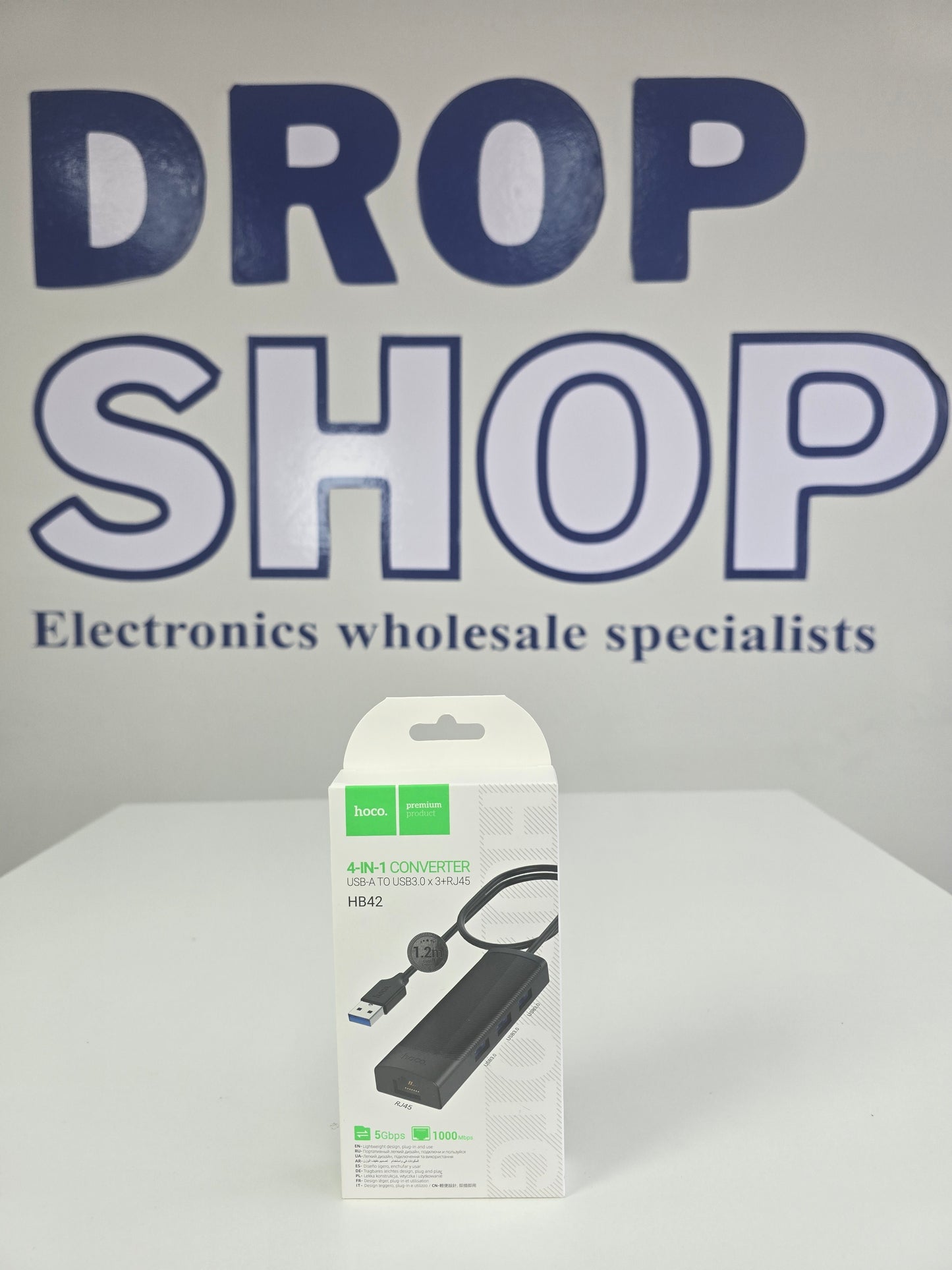 4-IN-1 Converter USB-A to USB3.0 x 3 + RJ45