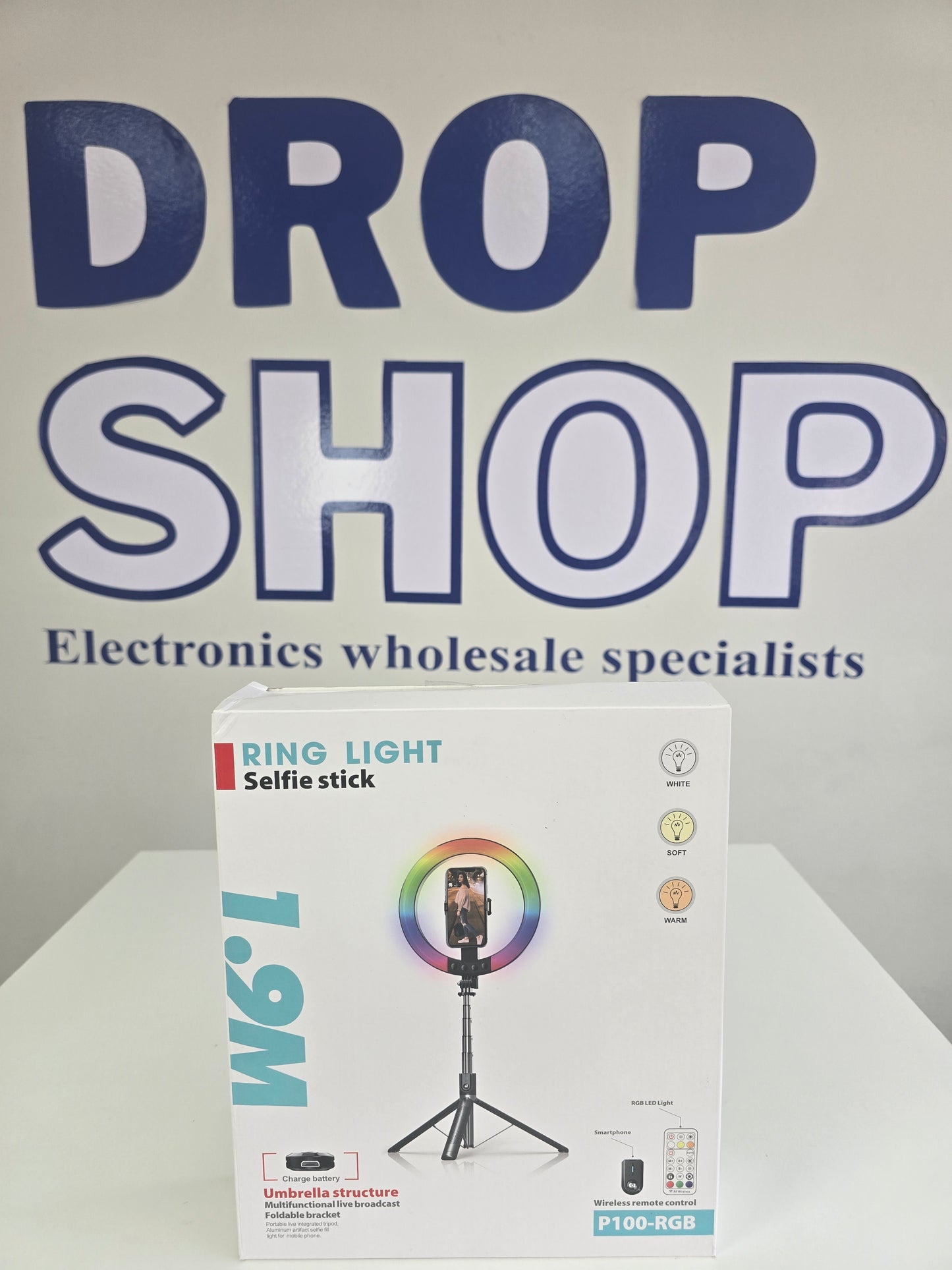 RING LIHT SELFIE STICK