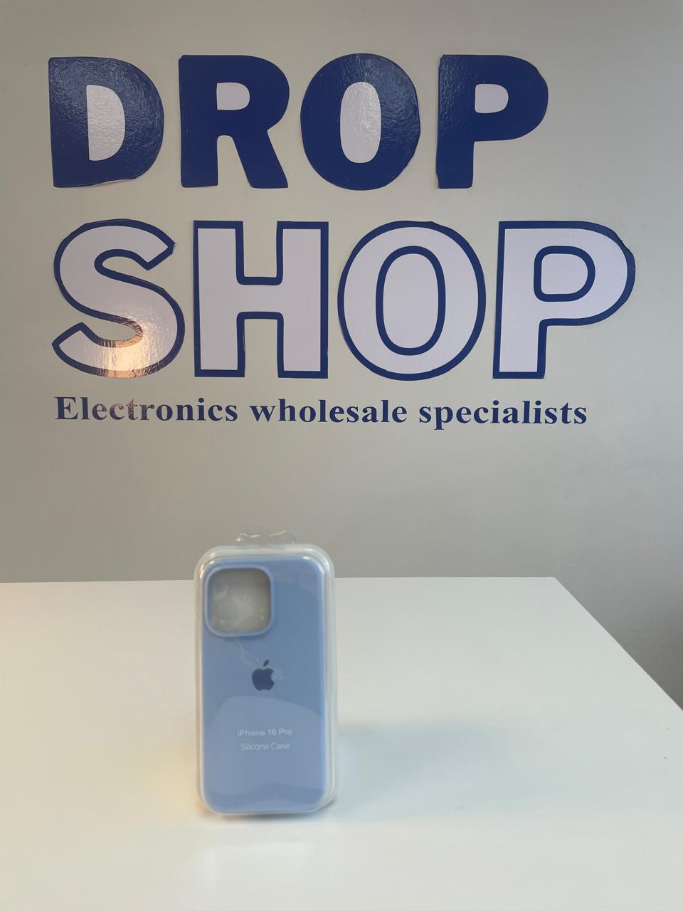 Silicone Apple Logo iPhone 16 Pro Cover