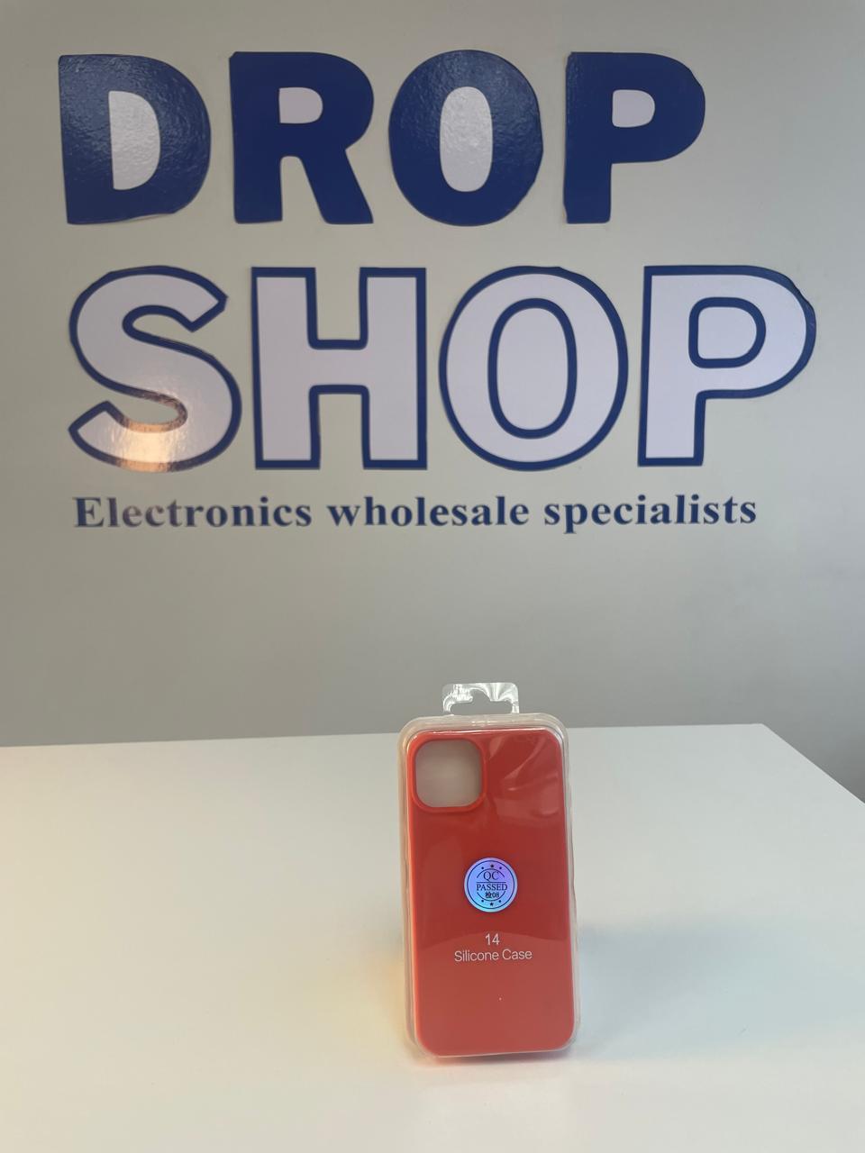 Silicone Apple Logo iPhone 14 Cover