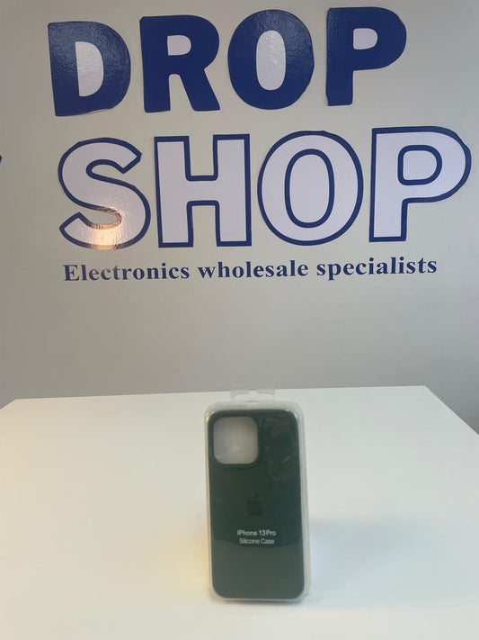 Silicone Apple Logo iPhone 13 Pro Cover