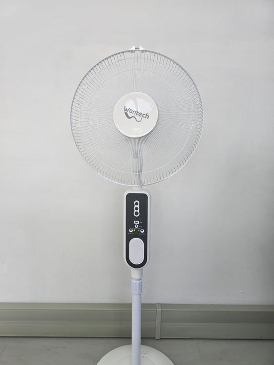 Wantech Rechargeable Fan with Night Light Feature