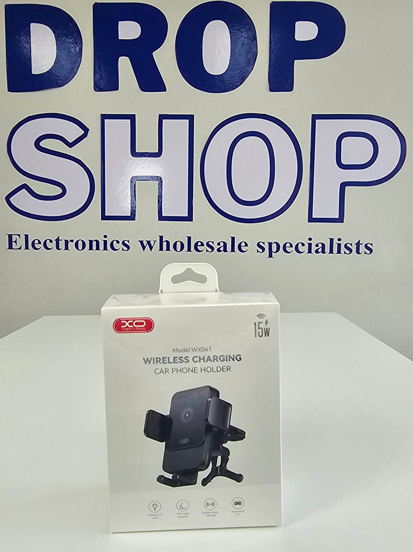 XO Wireless Charging Car Phone Holder