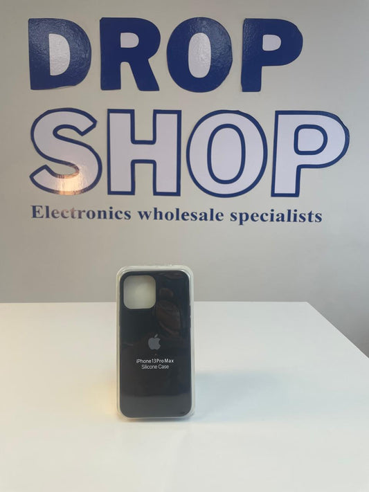 Silicone Apple Logo iPhone 13 Pro Max Cover