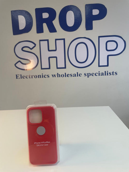 Silicone Apple Logo iPhone 14 Pro Max Cover